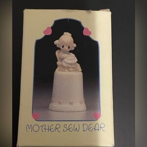 Precious Moments Mother Sew Dear Figurine